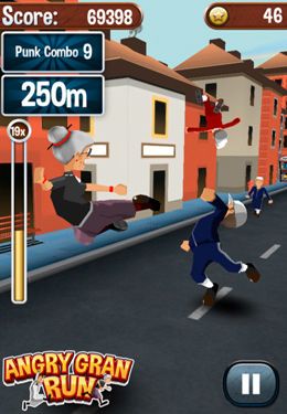 Free Angry Gran Run - download for iPhone, iPad and iPod.