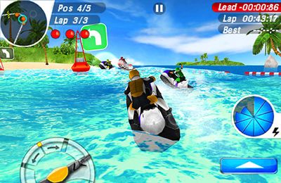 Free Aqua Moto Racing 2 - download for iPhone, iPad and iPod.