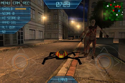 Free ARDrone sim: Zombies - download for iPhone, iPad and iPod.