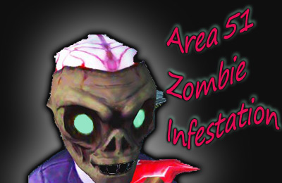 Game Area 51 Zombie Infestation for iPhone free download.