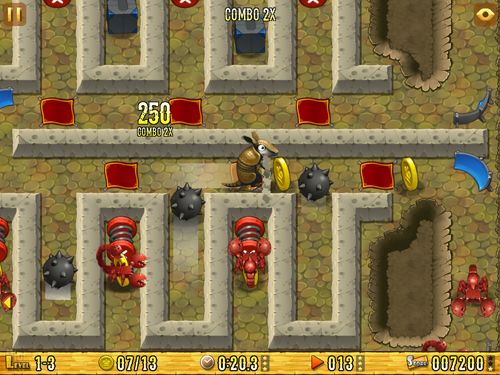 Free Armadillo: Gold rush - download for iPhone, iPad and iPod.