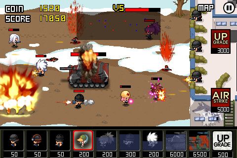 Free Army: Wars defense - download for iPhone, iPad and iPod.