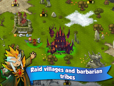 Free Band of Heroes: Battle for Kingdoms - download for iPhone, iPad and iPod.