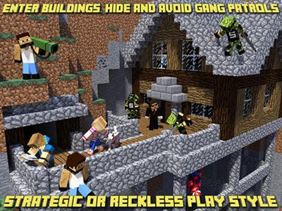 Free Block Clans - Pixel World Gun - download for iPhone, iPad and iPod.