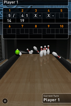 Free Bowling Game 3D - download for iPhone, iPad and iPod.