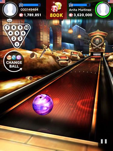 Free Bowling king - download for iPhone, iPad and iPod.