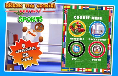 Free Break the Cookie: Sports - download for iPhone, iPad and iPod.