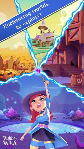 Free Bubble witch 2: Saga - download for iPhone, iPad and iPod.