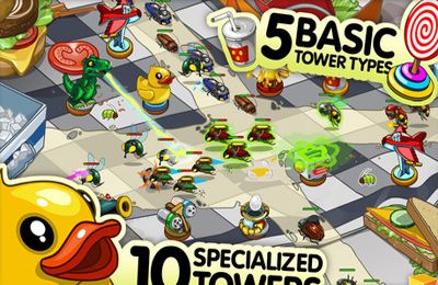 Free Bug Invasion - download for iPhone, iPad and iPod.