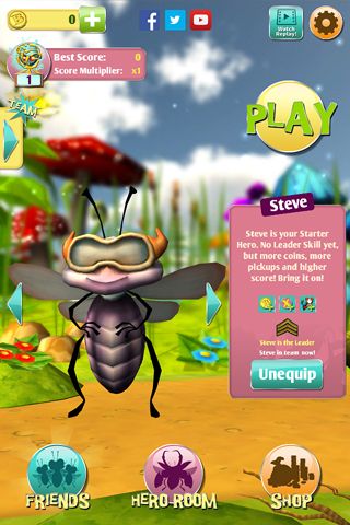 Free Bugs vs. aliens - download for iPhone, iPad and iPod.