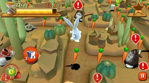 Free Bunny maze 3D - download for iPhone, iPad and iPod.