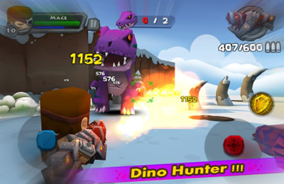 Free Call of Mini: DinoHunter - download for iPhone, iPad and iPod.