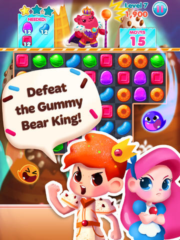 Free Candy Blast Mania - download for iPhone, iPad and iPod.