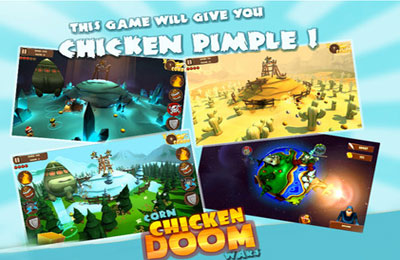 Free Chicken Doom - download for iPhone, iPad and iPod.