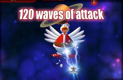 Free Chicken Invaders 3 Revenge of the Yolk Christmas Edition - download for iPhone, iPad and iPod.