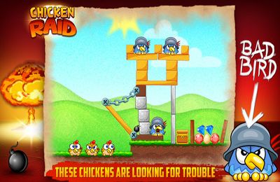 Free Chicken Raid - download for iPhone, iPad and iPod.