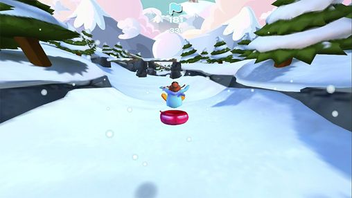 Free Club penguin: Sled racer - download for iPhone, iPad and iPod.