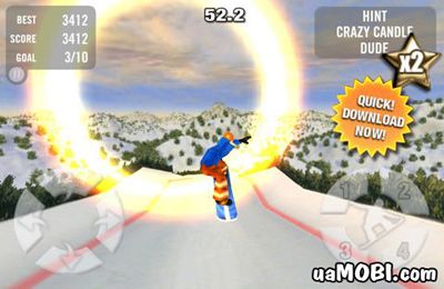 Free Crazy Snowboard - download for iPhone, iPad and iPod.