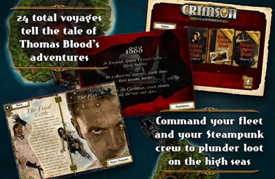 Free Crimson: Steam Pirates - download for iPhone, iPad and iPod.