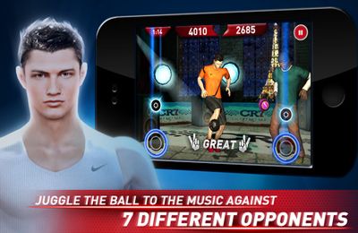 Free Cristiano Ronaldo Freestyle Soccer - download for iPhone, iPad and iPod.