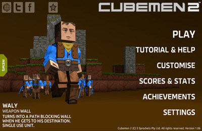Free Cubemen 2 - download for iPhone, iPad and iPod.