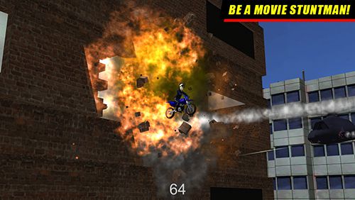 Free Daredevil Dave 2: Motorcycle mayhem - download for iPhone, iPad and iPod.