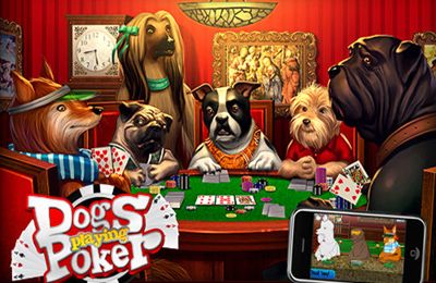Free Dogs Playing Poker - download for iPhone, iPad and iPod.