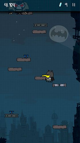Free Doodle jump: Super heroes - download for iPhone, iPad and iPod.