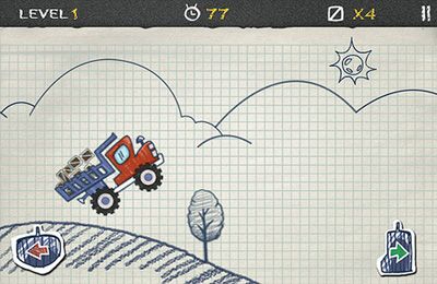 Free Doodle Truck - download for iPhone, iPad and iPod.