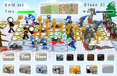 Free Doodle Wars 5: Sticks vs Zombies - download for iPhone, iPad and iPod.