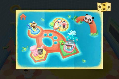 Free Dr. Panda's swimming pool - download for iPhone, iPad and iPod.