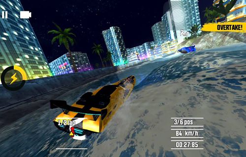 Free Driver speedboat: Paradise - download for iPhone, iPad and iPod.
