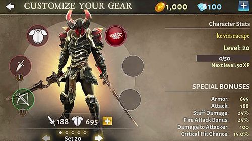 Free Dungeon hunter 5 - download for iPhone, iPad and iPod.