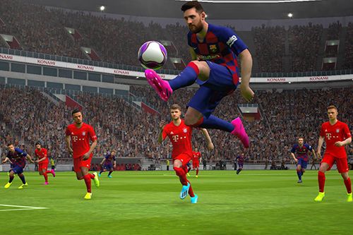 Gameplay screenshots of the eFootball PES 2020 for iPad, iPhone or iPod.