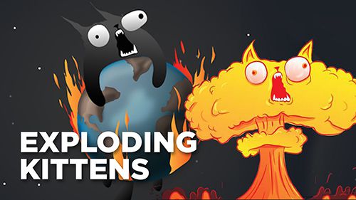 Download Exploding kittens iPhone Board game free.