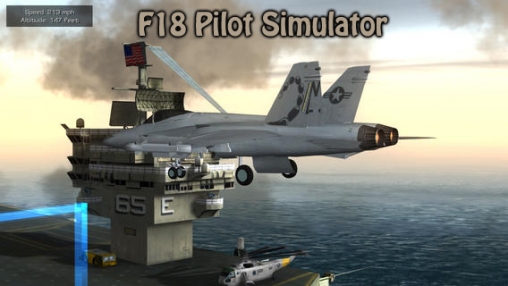 Game F18 Pilot Simulator for iPhone free download.