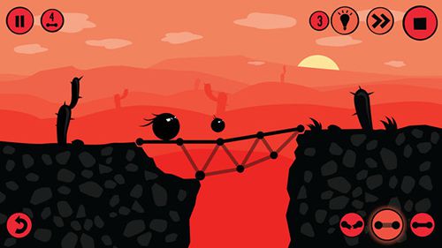 Free Fat dots: Bridge builder - download for iPhone, iPad and iPod.