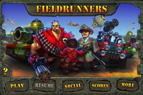 Free Fieldrunners - download for iPhone, iPad and iPod.