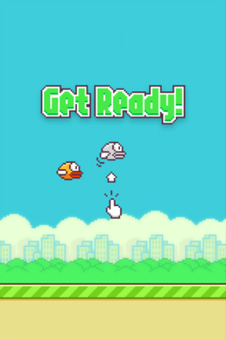 Free Flappy bird - download for iPhone, iPad and iPod.