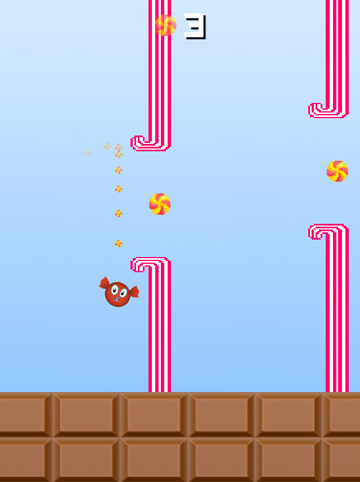 Free Flappy candy - download for iPhone, iPad and iPod.