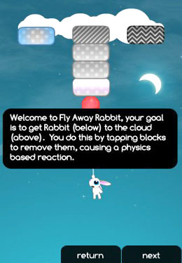 Free Fly Away Rabbit - download for iPhone, iPad and iPod.