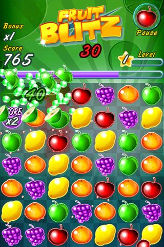 Free Fruit blitz - download for iPhone, iPad and iPod.