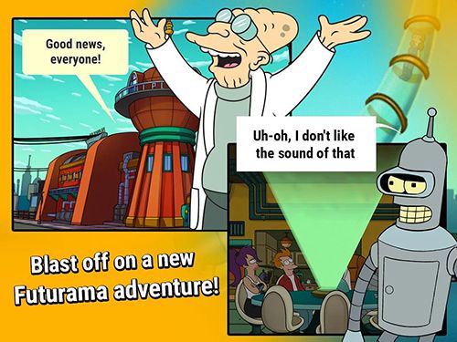 Free Futurama: Game of drones - download for iPhone, iPad and iPod.