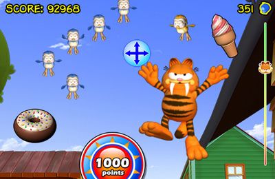 Free Garfield Bird Crazy - download for iPhone, iPad and iPod.