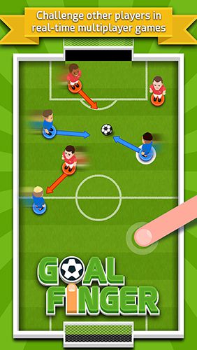 Free Goal finger - download for iPhone, iPad and iPod.