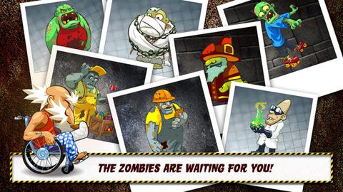 Free Grandpa and the zombies: Take care of your brain! - download for iPhone, iPad and iPod.