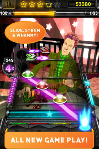 Free Guitar hero - download for iPhone, iPad and iPod.
