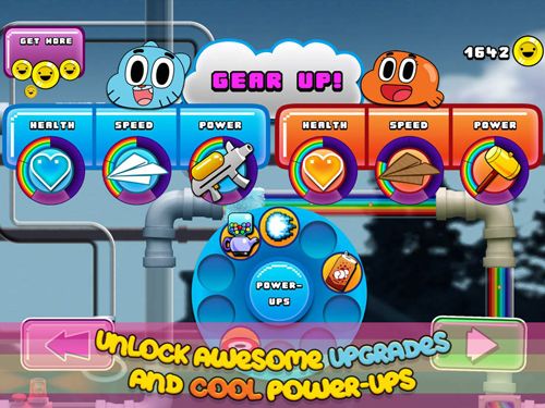 Free Gumball: Rainbow ruckus - download for iPhone, iPad and iPod.