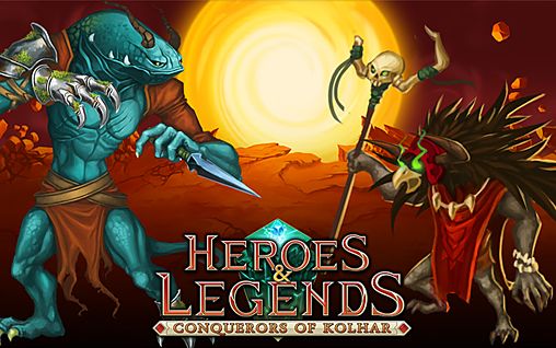 Game Heroes & legends: Conquerors of Kolhar for iPhone free download.