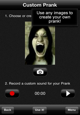 Free Horror Prank - Super Scary & FaceTime video recording of your victim ! - download for iPhone, iPad and iPod.